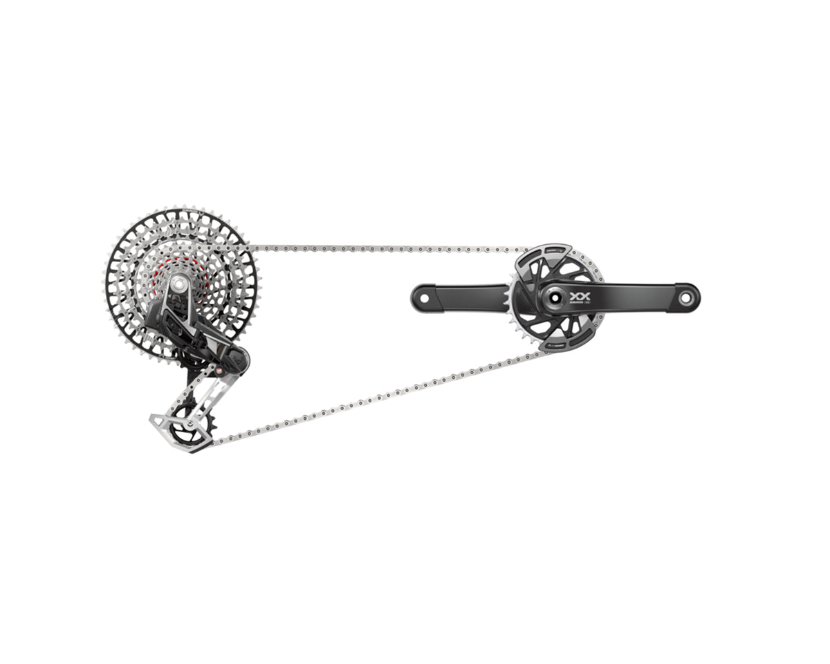 SRAM XX Eagle Transmission AXS Groupset (170mm Crank w/ Power Meter)