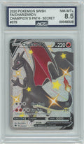 AGS (NM-MT+ 8.5) Charizard V #79 - Champion's Path (#00048328)
