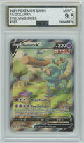 AGS (MINT+ 9.5) Golurk V #182 - Evolving Skies (#00048376)