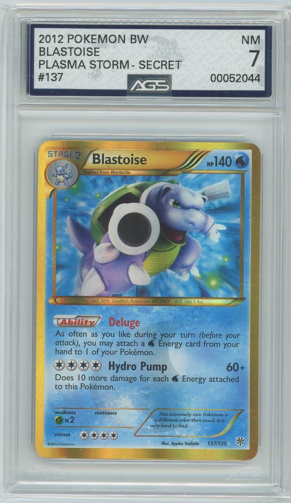 AGS (NM 7) Blastoise #137 - Plasma Storm (#00052044)