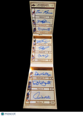 2017 Legendary 8 Multi-Auto  Cal Ripken Jr. ,Piazza, Sandberg,Griffey