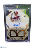 2025 Topps Diamond Icons Brooks Lee #SPDRA-BL RC Memorabilia 16/25 Dual Relic