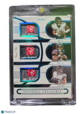 2023 Panini National Justin Fields David Montgomery Cole Kmet #GTM-CHI Patch 1/1