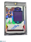 2024 Panini Certified Freshman Fabric J.J. McCarthy #FMS-JMY Patch RC 186/299