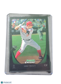 2011 Topps Bowman Chrome Draft Mike Trout #101 RC