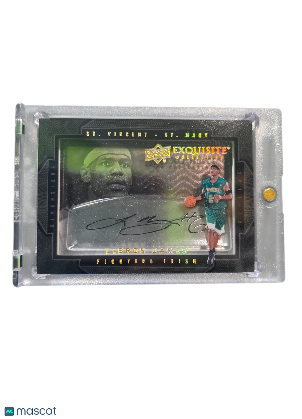 2011 Upper Deck Exquisite Collection Dimensions LeBron James #D-JA