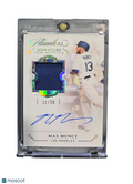 2022 Panini Flawless Signature Prime Materials Max Muncy #SPM-MM Patch 11/20