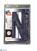 2008 Upper Deck SP Authentic By The Letter Derek Jeter #BL-DJ Patch