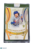 2025 Panini Flawless Baseball Matt Shaw #No. 20 Red, White & Blue 07/10