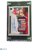 2022 Panini One Trey Sermon #22 RC NFL Shield Patch