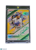 2025 Topps Diamond Gary Sheffield #WPA-GS 1/1 White Polychromatink Auto Card