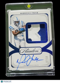 2025 Panini Flawless Marshall Faulk #DPA-MFK 07/10 Patch Memorabilia