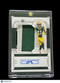 2024 Panini National Treasures Jayden Reed #14 4 / 5 Patch RC