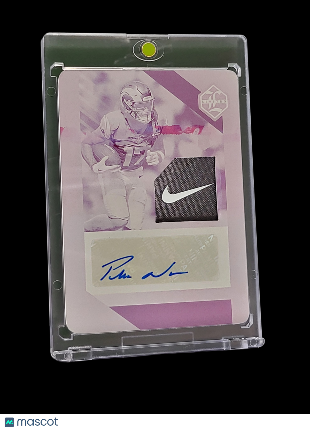 2024 Panini  Puka Nacua #128 Magenta Plate Printing Plate Nike Swoosh Patch 1/1