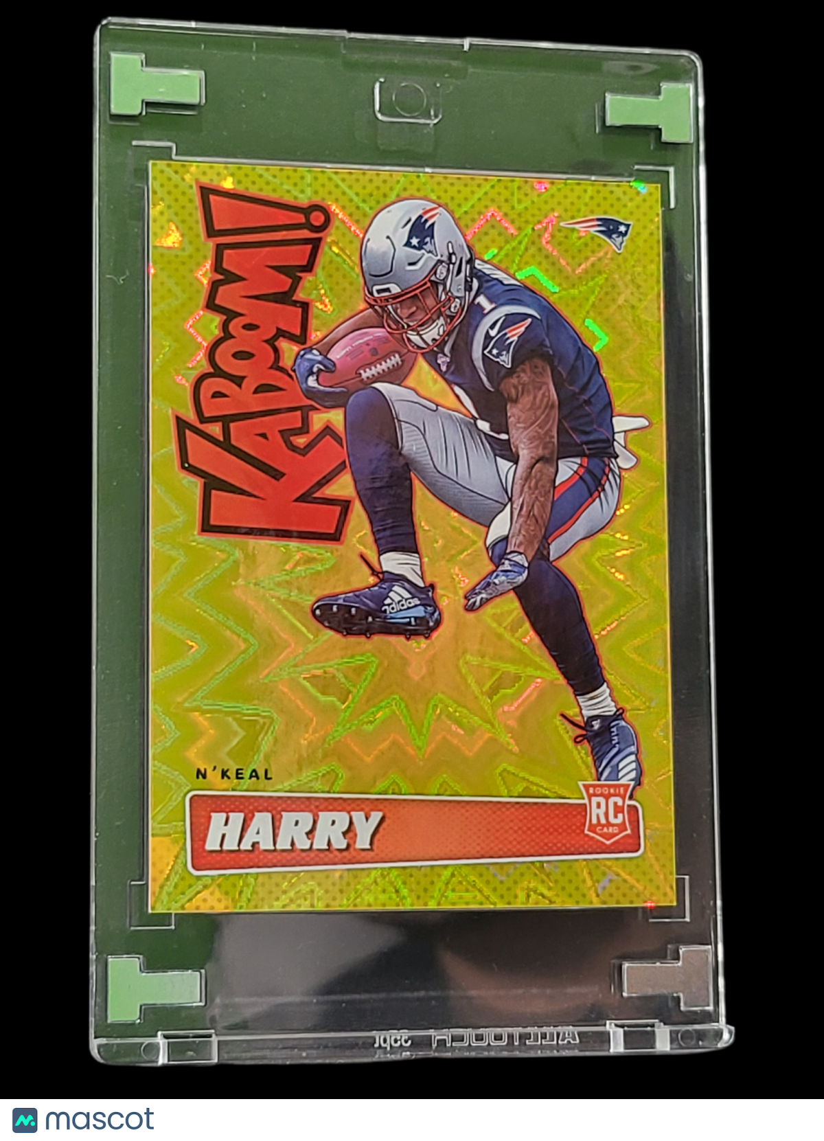 2019 Panini Absolute Kaboom! N'Keal Harry #K-NK Gold RC 01/10