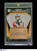 2018 Panini Elements Rookie Titanium Autographs Sam Darnold #RTA-2 66/98