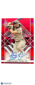2025 Topps Transcendent Collection Fernando Tatis Jr. #TAIC-FTJ Red 3/5
