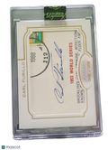 2020 Topps Dynasty Carl Furillo #CS-CF One of One Cut Signature