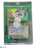 2024 Bowman Chrome Jac Caglianone #CPA-JC Green Refractor 76/99 1st Bowman