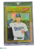 1962 Topps Heritage Yoshinobu Yamamoto #371 Gold Foil 12/50