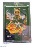 2025 Topps Chrome Ultraviolet Bo Nix #UV-9