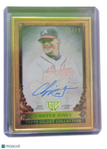 2023 Topps Gilded Collection Gallery of Gold Chipper Jones #GOG-CJ 26/30