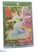 2024 Bowman Draft Chrome Plasma Power Leo De Vries #PPA-LD Orange Refractor 1/5