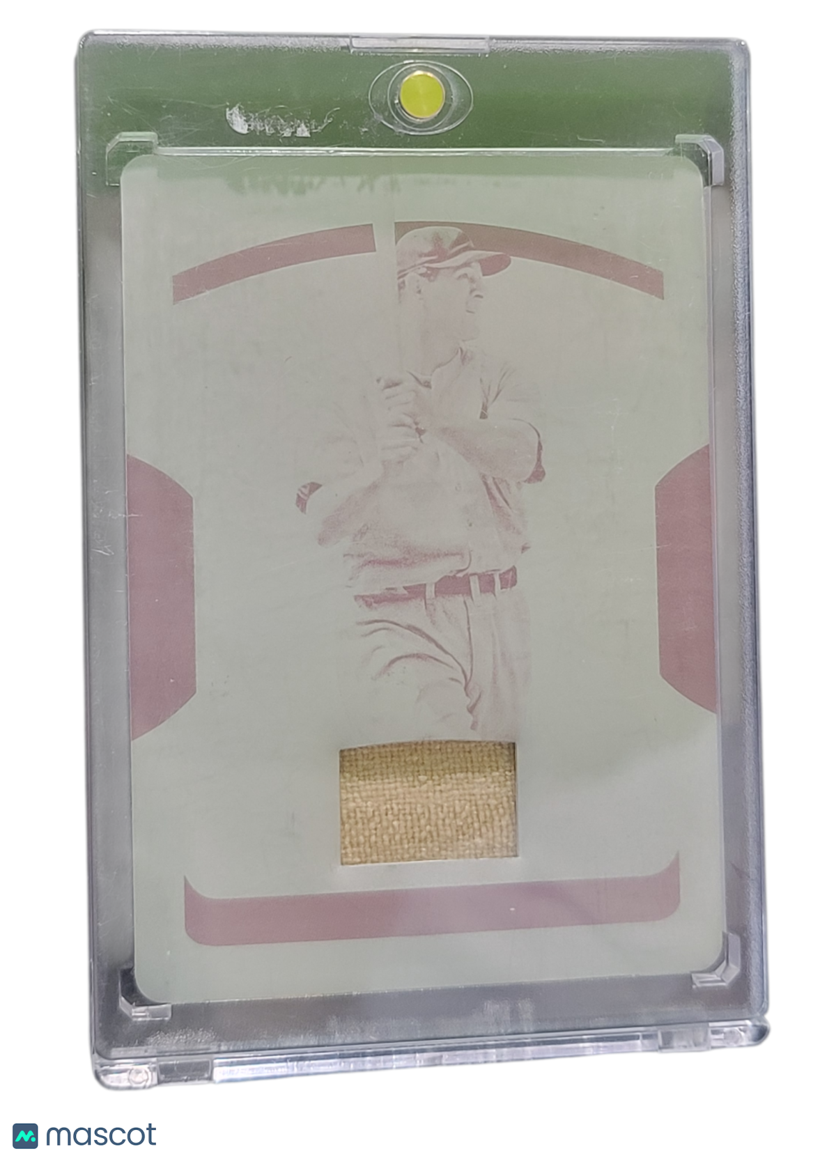 2018 Panini National Lou Gehrig #225 Magenta Plate Printing Plate Game-Used