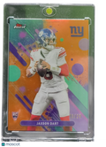 2025 Topps Finest Jaxson Dart #2 Orange Refractor RC 13/25