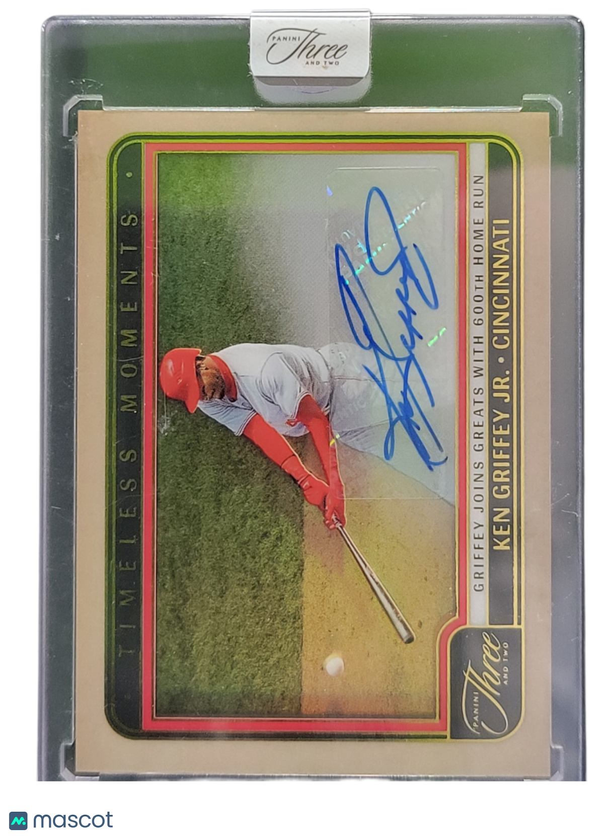 2025 Panini Three and Two Timeless Moments Ken Griffey Jr. #TMS-KG 04/32