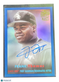 2024 Topps Archives Fan Favorites Frank Thomas #FF-FT Blue 15/25