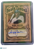 2026 Topps Baseball Heavy  Reggie Jackson #HLAR-RJ Game-Used Bat Auto Relic