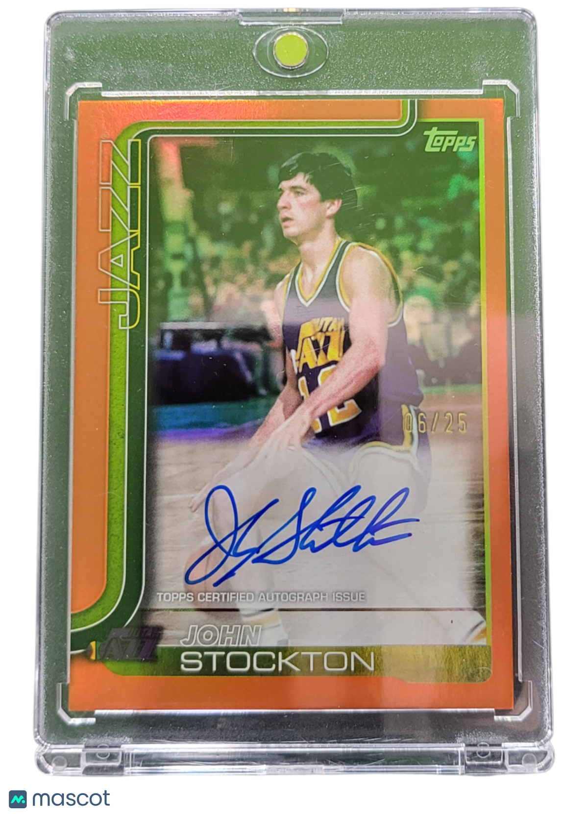 2025 Topps John Stockton #TFRA-JS Orange 06/25