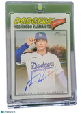 2026 Topps Heritage Yoshinobu Yamamoto #ROA-YY Real One Autograph