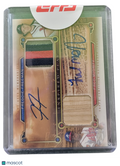 2015 Topps Tribute Fred McGriff Freddie Freeman #IA-FM Dual Auto Patch Bat Relic