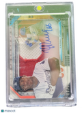 2015 Topps Strata Signature Relic Yasiel Puig #SSR-YP Patch Signature Relic