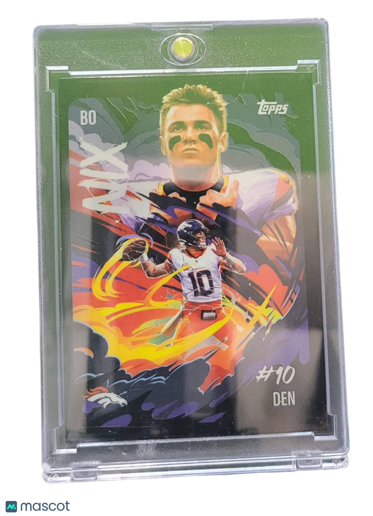 2025 Topps Chrome UV Out of This World Bo Nix #UV-9