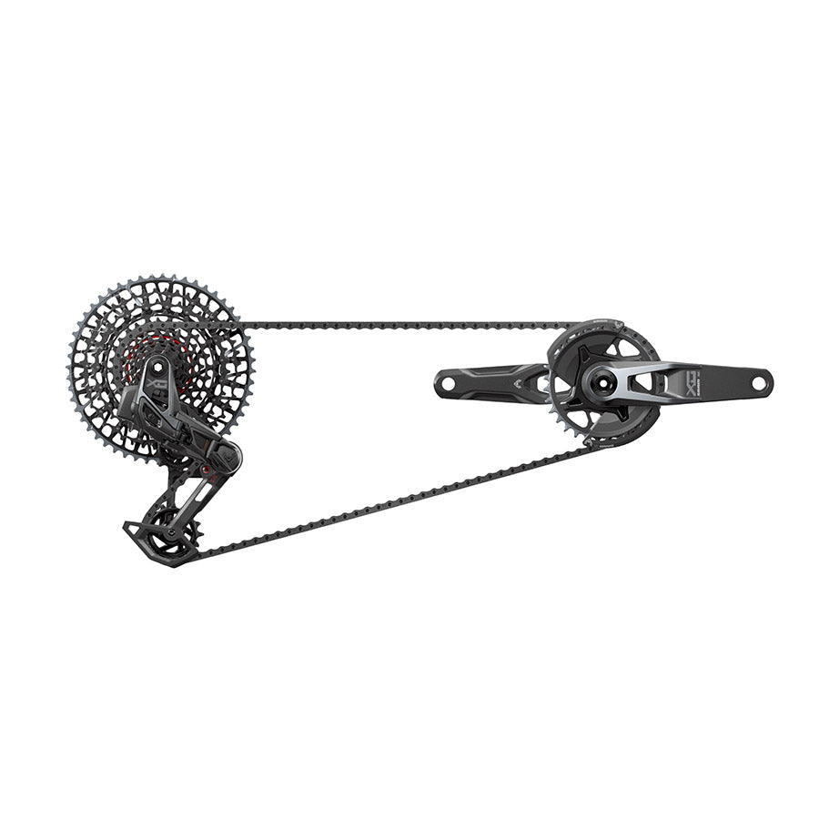 SRAM X0 T-Type Eagle V2 AXS Groupset 175mm Black D2