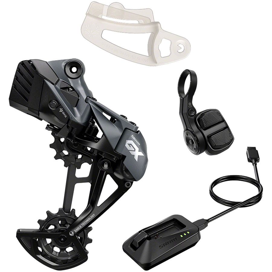 SRAM GX Eagle AXS Upgrade Kit - Compatible any SRAM Eagle Ecosystem Cassettes Crank Arms BLK A1