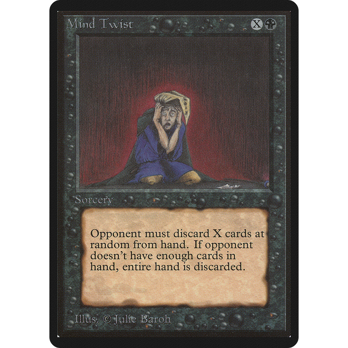 Mind Twist [Limited Edition Beta] (Lightly Played)