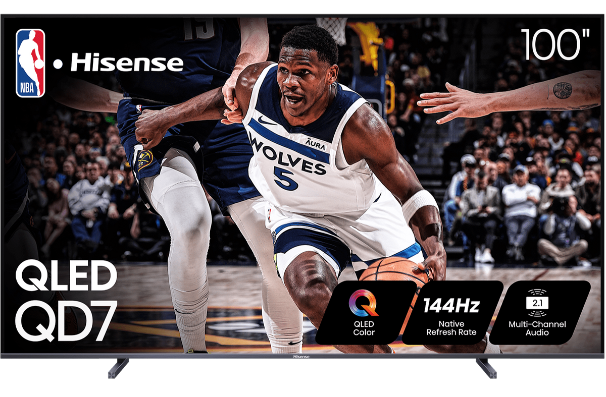 Hisense 100-Inch Class QD7 Series QLED 4K UHD Google Smart TV (100QD7N)