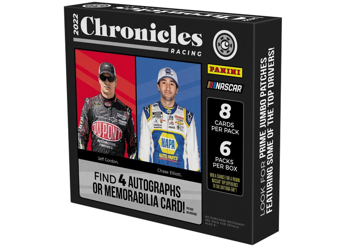 2022 Panini Chronicles Racing Hobby Box