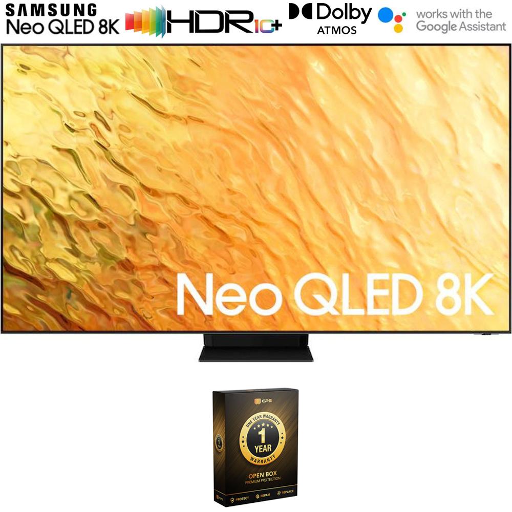 Samsung 65" Neo QLED 8K Smart TV, 2022 (OPEN BOX) with CPS 1 Year Warranty