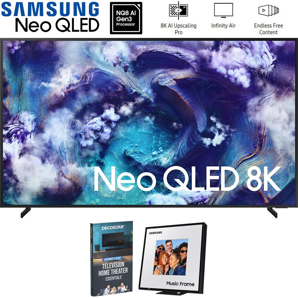 Samsung 85" Neo QLED 8K QN900F Vision AI Smart TV 2025 + Music Photo Frame Smart Speaker