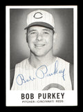 Bob Purkey Autographed 1960 Leaf Card #67 Cincinnati Reds SKU #198798