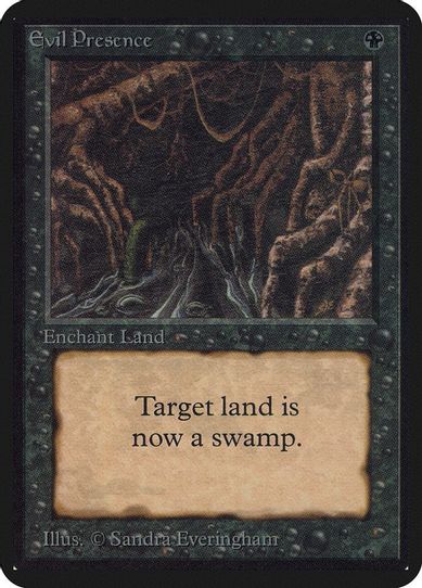 Evil Presence [Alpha Edition] (Damaged)
