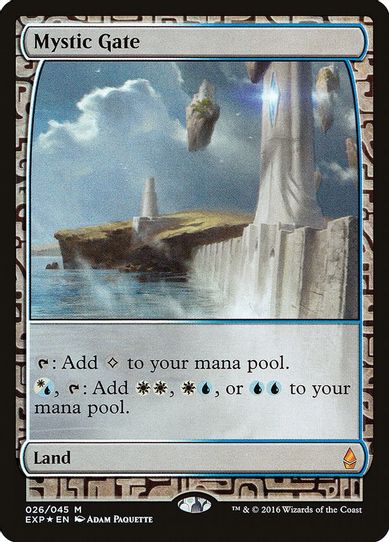 Mystic Gate (26) [Zendikar Expeditions] (Moderately Played Foil)