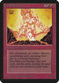 Fire Elemental [Alpha Edition] (Heavily Played)