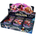Disney Lorcana: Rise of the Floodborn Booster Box (1 Sealed Booster Box (24 Packs) (Order 4 for Sealed Case))