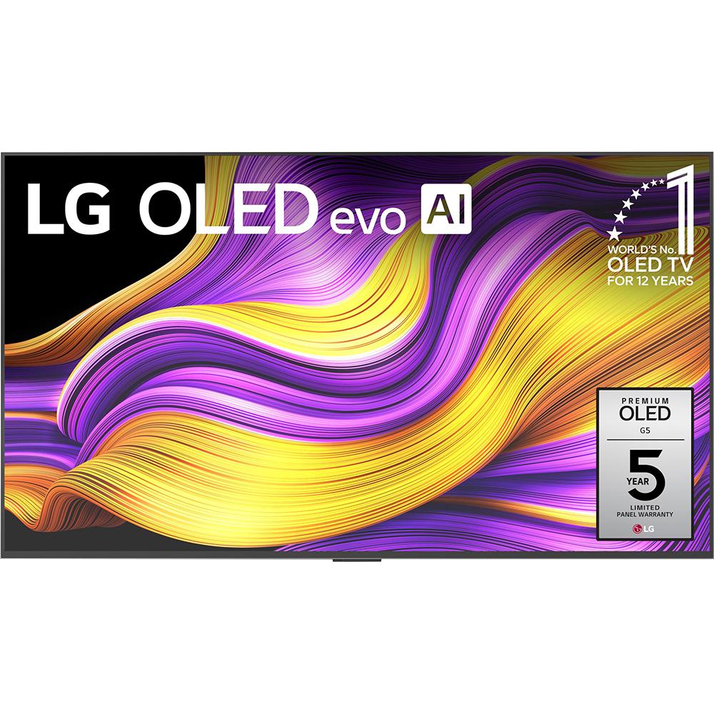 55 Inch G5 Series OLED evo 4K UHD Smart webOS TV with One Wall Design (2025)